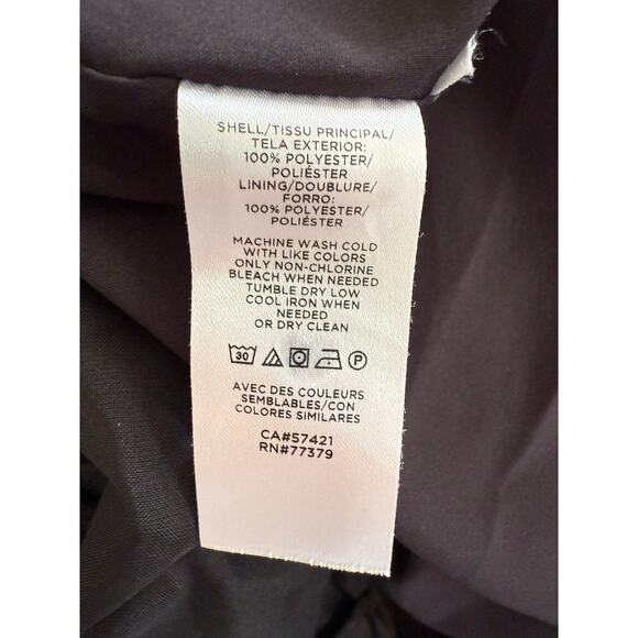 Ann Taylor Chiffon Baby Doll Polka Dot Dress, Size M - Picture 4 of 5